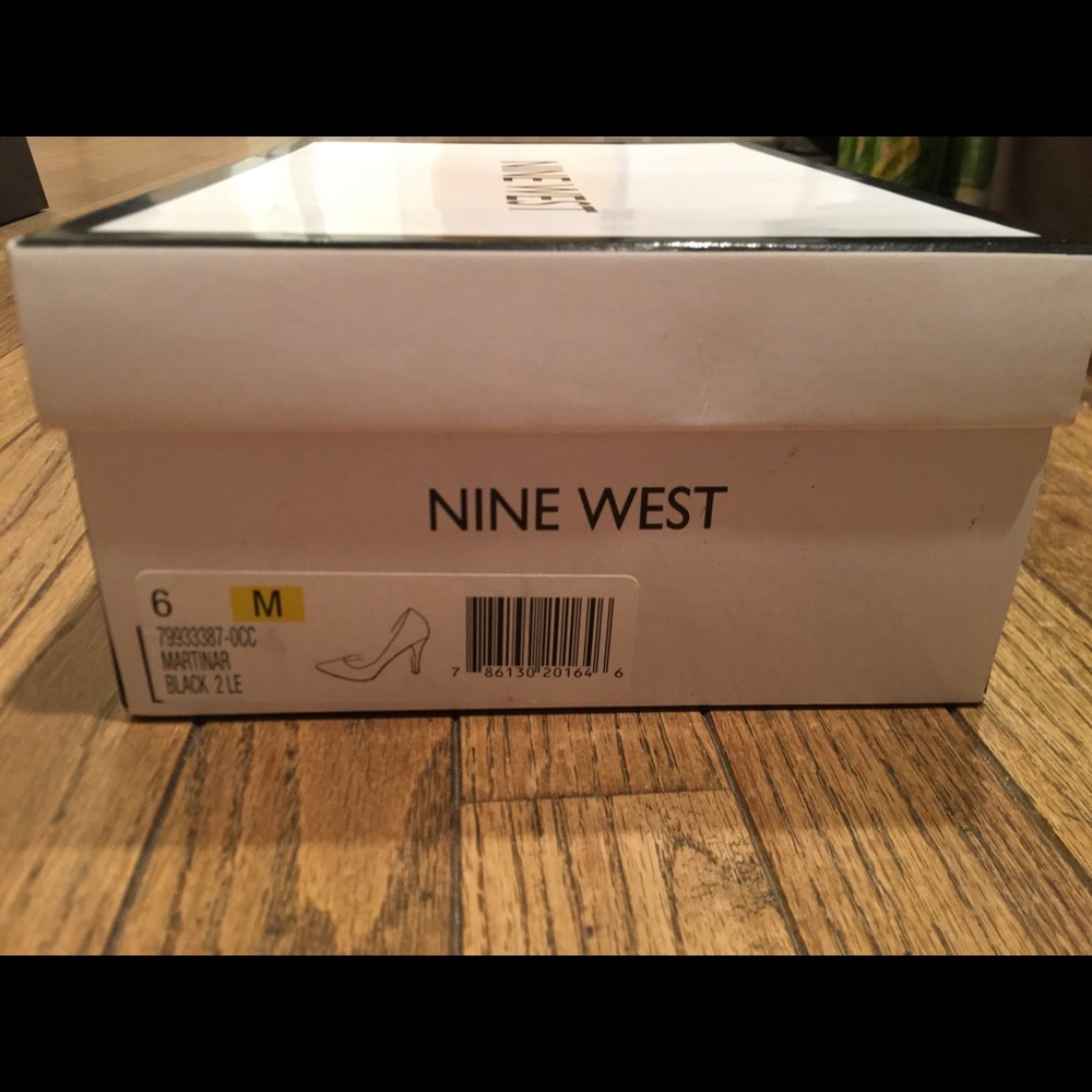 Nine West MARTINA Pumps (Black Leopard /SIze 6) - Picture 6 of 6